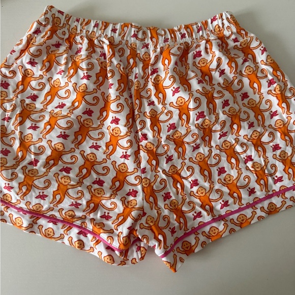 Roller Rabbit Orange Pajama Shorts - Picture 4 of 5
